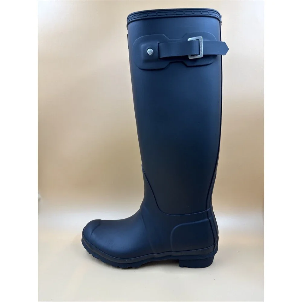 Hunter Original Tour Tall Boot, Black Winter, Rain Boot, Women’s Size 9